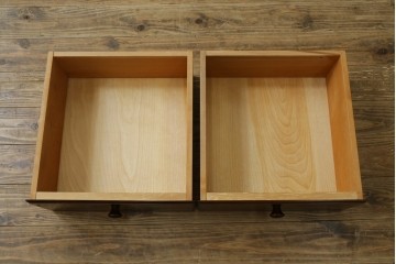 中古　美品　松本民芸家具　和洋どちらのお部屋にも取り入れやすいローボード　(R-079194)