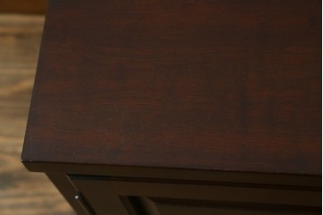 中古　美品　松本民芸家具　和洋どちらのお部屋にも取り入れやすいローボード　(R-079194)