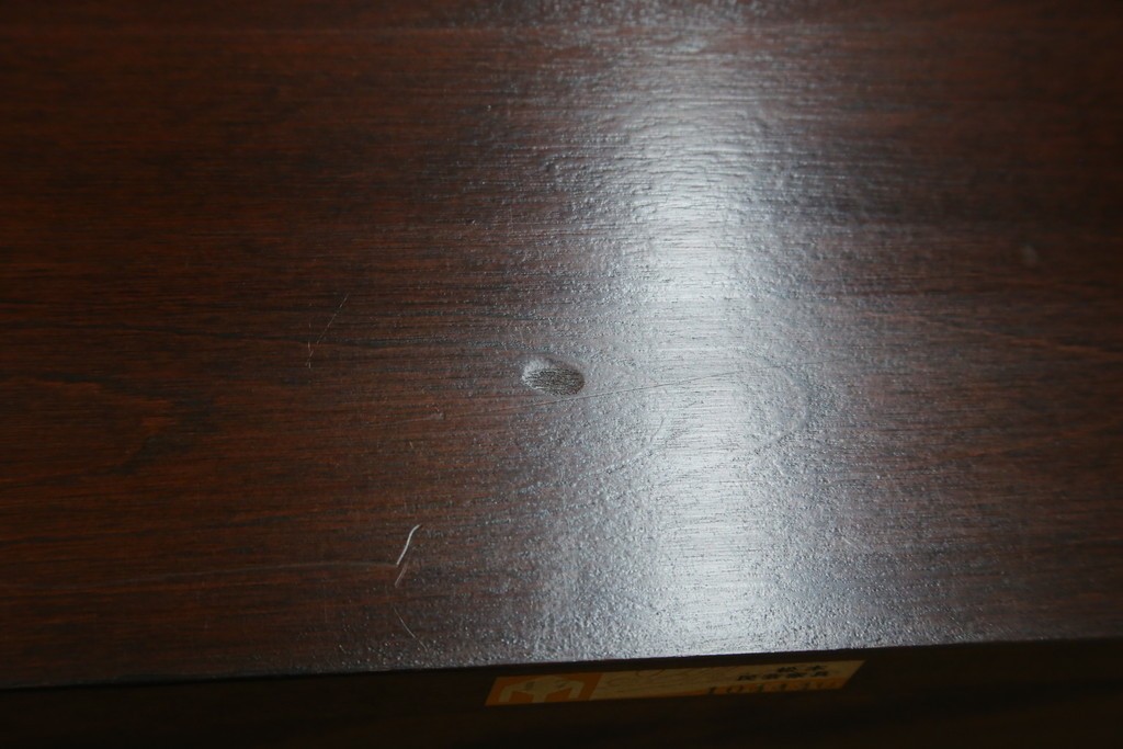 中古　美品　松本民芸家具　和洋どちらのお部屋にも取り入れやすいローボード　(R-079194)