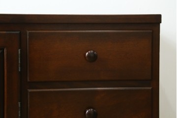 中古　美品　松本民芸家具　和洋どちらのお部屋にも取り入れやすいローボード　(R-079194)