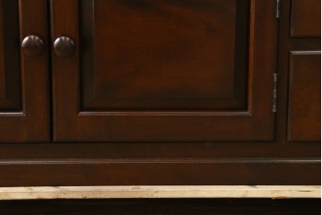 中古　美品　松本民芸家具　和洋どちらのお部屋にも取り入れやすいローボード　(R-079194)