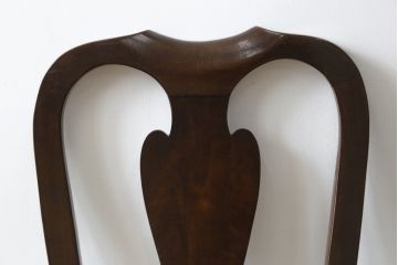中古　DREXEL HERITAGE(ドレクセルヘリテイジ)　VINTAGE CHERRY(ビンテージチェリー)シリーズの猫脚付きチェア(ダイニングチェア、椅子、イス)(R-079204)