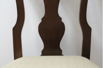 中古　DREXEL HERITAGE(ドレクセルヘリテイジ)　VINTAGE CHERRY(ビンテージチェリー)シリーズの猫脚付きチェア(ダイニングチェア、椅子、イス)(R-079204)