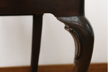 中古　DREXEL HERITAGE(ドレクセルヘリテイジ)　VINTAGE CHERRY(ビンテージチェリー)シリーズの猫脚付きチェア(ダイニングチェア、椅子、イス)(R-079204)