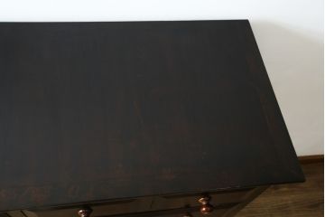 中古　特注品　松本民芸家具　整理タンス　シックで上品な佇まいが魅力的なチェスト(洋服タンス、衣装たんす、引き出し)(R-079211)