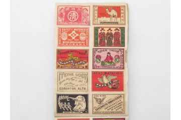 戦前　当時物　中国輸出用・日本など　マッチラベル277枚セット(マッチレッテル、マッチペーパー、燐寸、魚、動物、鳥、植物、広告、商標、燐票、神戸大同、大利公司、福禄寿牌、怡和洋行、東洋燐寸、大同燐寸、PHILIPPINE MATCHC OMPANY)(R-079235)