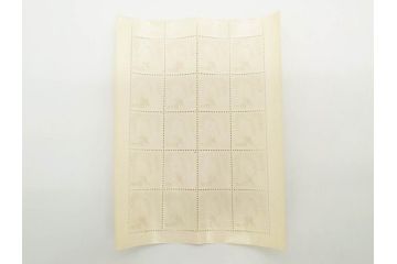 1951年　未使用切手　日本郵便　額面160円　正岡子規　切手シート1枚(文化人シリーズ、記念切手、切手コレクション、印刷庁製造、8円)(R-079241)