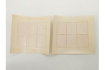 昭和期　未使用切手　郵政省　額面640円分　お年玉切手シート34枚(お正月、縁起物、龍虎の図、だるま、こけし、えびす、恵比寿、扇子、能面、日本郵便、郵便切手、うさぎと少女、翁の面、三番叟人形、三春駒、犬はりこ、記念切手、切手コレクション、印刷庁製造、昭和25・26・27・28・29・30・31・32・33・34年)(R-079242)