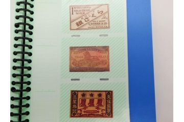 当時物　中国輸出用・日本など　マッチラベル151枚セット(マッチレッテル、マッチペーパー、燐寸、燐票、広告、商標、やっこ、奴、鶴、ツル、鶏、ツバメ、燕、鳥、騎馬、鹿、猿、サル、ライオン、獅子、狛犬、花、桜、松、魚、星、大黒天、瓢箪、ひょうたん、太陽、月、扇子、日の丸、スプーン、戦車、パイプ、ファイル付き)(R-079246)