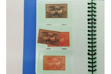 当時物　中国輸出用・日本など　マッチラベル242枚セット(マッチレッテル、マッチペーパー、燐寸、燐票、広告、商標、兎、うさぎ、トラ、虎、翼、和太鼓、船、舟、星、花、軍人、銃、ピストル、扇子、化粧、鶴、ツル、鶏、にわとり、猿、サル、馬、人物、蝙蝠、コウモリ、鷹、鷲、鳥、中華民国、軍人、日本製、ファイル付き)(R-079247)