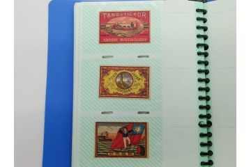 当時物　中国輸出用・日本など　マッチラベル188枚セット(マッチレッテル、マッチペーパー、燐寸、燐票、広告、商標、蒸気船、船、ボート、海軍、着物美人、橋、鶴、ツル、河童、カッパ、強国、スパイご用心、城、地球、龍星、ハネホシ、ビール、ウィスキー、酒、日本製、ファイル付き)(R-079249)