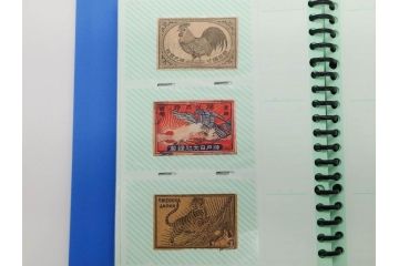 当時物　中国輸出用・日本など　マッチラベル165枚セット(マッチレッテル、マッチペーパー、燐寸、燐票、広告、商標、虎、猿、鷲、牛、大黒天、月、桜、日の丸、扇子、ライオン、獅子、鶴、ツル、馬蹄、龍、ハネボシ、鹿、和太鼓、ペガサス、日本製、ファイル付き)(R-079250)