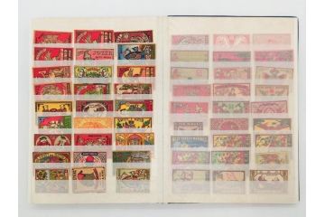 当時物　中国輸出用・日本など　マッチラベル431枚セット(マッチレッテル、マッチペーパー、燐寸、燐票、広告、商標、日本製、虎、船、象、ゾウ、鹿、シカ、桜、瓢箪、ひょうたん、花、馬、ペガサス、猿、サル、子供、カエル、蛙、昆虫、鳥、龍、桃、神、大黒天、軍人、ファイル付き)(R-079251)