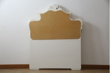 中古　イタリア高級家具　SILIK(シリック)　ロココ調　ヨーロピアンスタイルの空間を演出してくれるベッドフレーム(シングルサイズ)(R-079258)