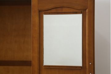 中古　美品　横浜ダニエル(daniel)　アーリーアメリカンシリーズ　気品ある佇まいが魅力的なワードローブ(洋服タンス、収納棚、戸棚、キャビネット)(定価約100万円)(R-079266)