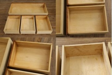 中古　美品　横浜ダニエル(daniel)　アーリーアメリカンシリーズ　気品ある佇まいが魅力的なワードローブ(洋服タンス、収納棚、戸棚、キャビネット)(定価約100万円)(R-079266)