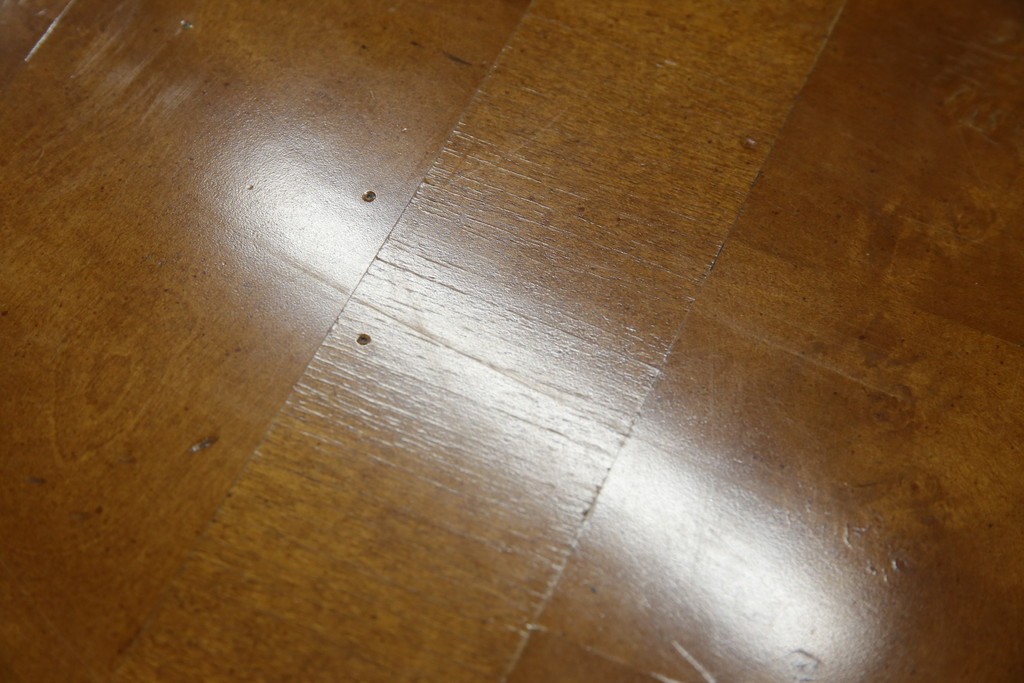 中古　特大!!　アメリカ最高級家具　Century Furniture(センチュリー・ファニチャー)　ノーフォーク(NORFOLK)　クラシカルで重厚な佇まいが魅力のラウンドペデスタルダイニングテーブル　定価推定約150万円前後　(R-079268)