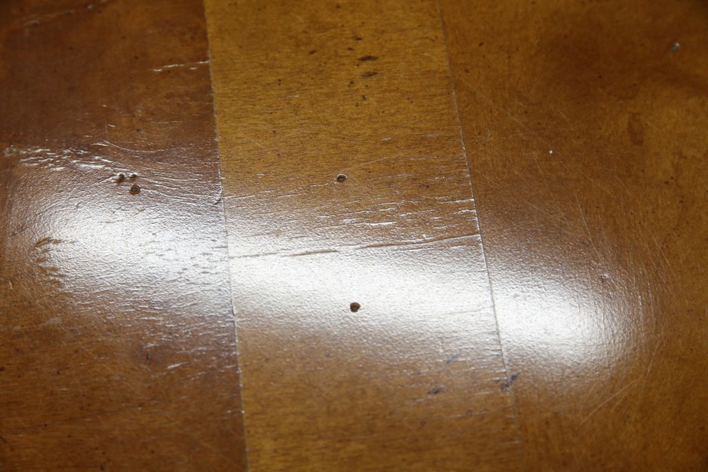 中古　特大!!　アメリカ最高級家具　Century Furniture(センチュリー・ファニチャー)　ノーフォーク(NORFOLK)　クラシカルで重厚な佇まいが魅力のラウンドペデスタルダイニングテーブル　定価推定約150万円前後　(R-079268)