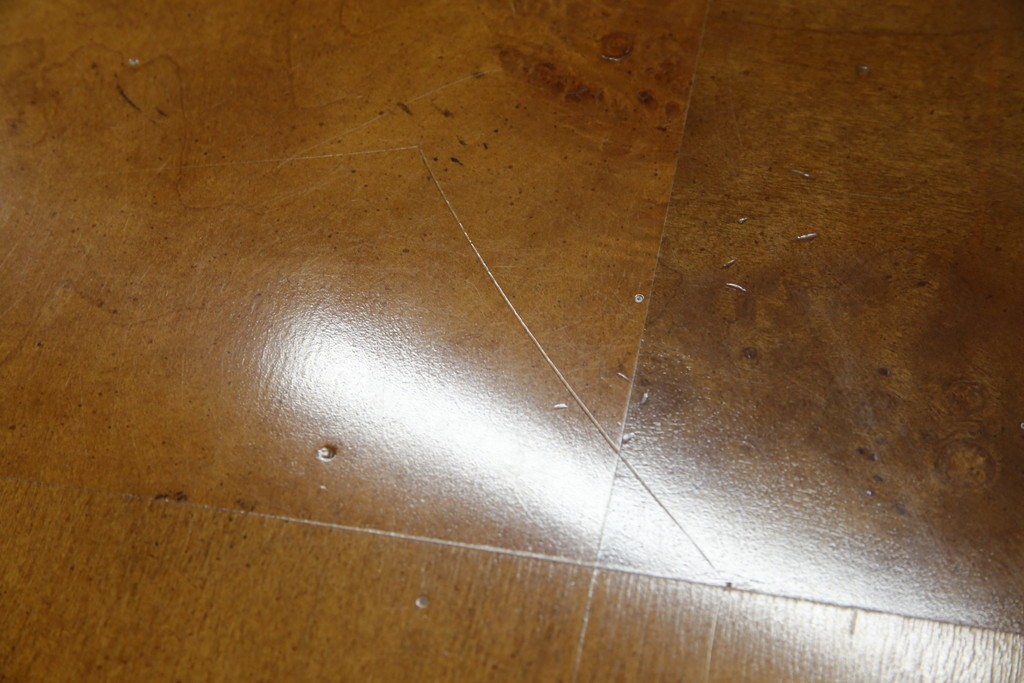 中古　特大!!　アメリカ最高級家具　Century Furniture(センチュリー・ファニチャー)　ノーフォーク(NORFOLK)　クラシカルで重厚な佇まいが魅力のラウンドペデスタルダイニングテーブル　定価推定約150万円前後　(R-079268)