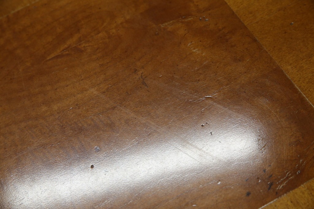 中古　特大!!　アメリカ最高級家具　Century Furniture(センチュリー・ファニチャー)　ノーフォーク(NORFOLK)　クラシカルで重厚な佇まいが魅力のラウンドペデスタルダイニングテーブル　定価推定約150万円前後　(R-079268)