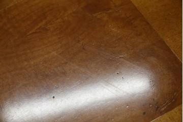 中古　特大!!　アメリカ最高級家具　Century Furniture(センチュリー・ファニチャー)　ノーフォーク(NORFOLK)　クラシカルで重厚な佇まいが魅力のラウンドペデスタルダイニングテーブル　定価推定約150万円前後　(R-079268)