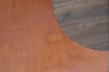 アメリカビンテージ　LAVERNE INTERNATIONAL社　3LCモデル　Tチェア　本革(レザー)　置いてあるだけで絵になるラウンジチェア　(R-079278)