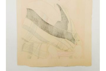 昭和32年12月作　神保朋世　版画(絵画、木版画、多色摺り、美人画、着物、女性、落款)(R-079291)
