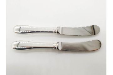 フランス　クリストフル　CHRISTOFLE　CLUNY(クリュニー)　シルバーコーティング / ERCUIS(エルキューイ)　高級感漂うカラトリーセット(フォーク、スプーン、バターナイフ、銀メッキ、銀食器、銀製品、ケース付き)(R-079302)