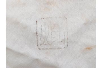 伊藤陶山　いらほ　4.1寸　侘び寂びを感じる茶碗(伊羅保、いらぼ、裏印、抹茶碗、茶道具、茶器、和食器、四寸一分、共箱付き、共布付き)(R-079306)