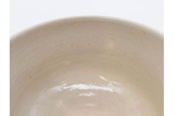白井半七　日之出　優美な金波紋のデザインと日の出が印象的な茶碗(抹茶碗、今戸焼、茶道具、茶器、和食器、共箱付き、三寸六分)(R-079307)
