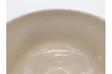 白井半七　日之出　優美な金波紋のデザインと日の出が印象的な茶碗(抹茶碗、今戸焼、茶道具、茶器、和食器、共箱付き、三寸六分)(R-079307)