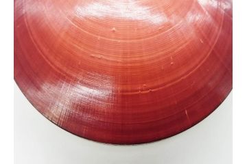 高木玉栄　荒磯　月日貝　上品な蒔絵とデザイン性に心惹かれる香合(シェル、鯛、魚、波紋、香道具、茶道具、蒔絵、木製、漆器、小物入れ、鵬雲斎書付き、共箱付き)(R-079308)