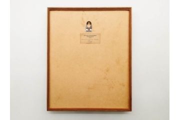 スウェーデン　GLAS MASTER MARKARYD　シンプルで木の温もり感じるミラー(壁掛け鏡、吊鏡、北欧)(R-079312)