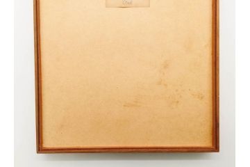 スウェーデン　GLAS MASTER MARKARYD　シンプルで木の温もり感じるミラー(壁掛け鏡、吊鏡、北欧)(R-079312)