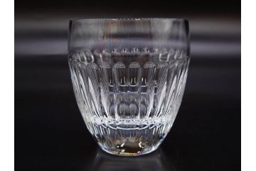フランス　Baccarat　バカラ　HIBIKI 響　30面カット　輝くカッティングが魅力のロックグラス(フルレッドクリスタルガラス、ロックグラス、コップ、グラス、タンブラー、サントリーウイスキー、共箱付き)(R-079313)