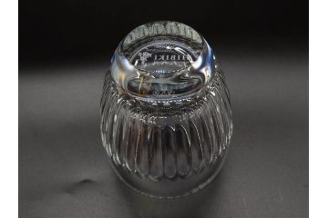 フランス　Baccarat　バカラ　HIBIKI 響　30面カット　輝くカッティングが魅力のロックグラス(フルレッドクリスタルガラス、ロックグラス、コップ、グラス、タンブラー、サントリーウイスキー、共箱付き)(R-079313)