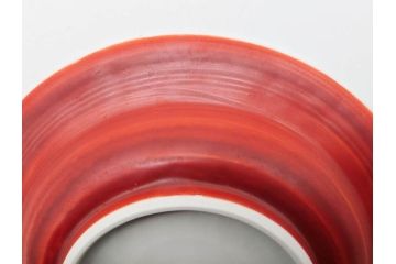 正木春蔵　九谷焼　色絵　約15cm　5寸　食卓を華やかに彩る中皿(葉、ひょうたん、瓢箪、梅、菊、竹、花、植物、和皿、和食器、なます皿、裏印、五寸)(R-079319)