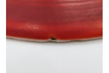 正木春蔵　九谷焼　色絵　約15cm　5寸　食卓を華やかに彩る中皿(葉、ひょうたん、瓢箪、梅、菊、竹、花、植物、和皿、和食器、なます皿、裏印、五寸)(R-079319)