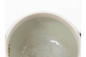正木春蔵　九谷焼　呉須色絵　染付　穏やかなひとときを演出する急須(菊、花、植物、和食器、水注、茶道具、茶器、水指、水差、裏印)(R-079321)