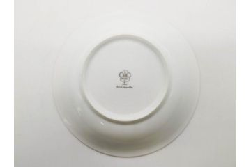 大倉陶園(OKURA、OAC)　 金蝕バラ　品格漂う豪華なプレート5枚セット(手描き、ディッシュ、ローズ、バラ、中皿、洋食器)(R-079325)