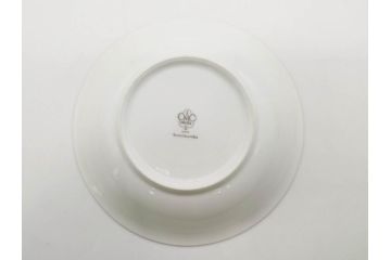 大倉陶園(OKURA、OAC)　 金蝕バラ　品格漂う豪華なプレート5枚セット(手描き、ディッシュ、ローズ、バラ、中皿、洋食器)(R-079325)