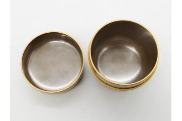 博友作　輪島塗　優美で豪華な棗(菊、花、雲模様、蒔絵、漆器、木製、茶入れ、茶筒、茶道具、茶器、共箱付き)(R-079327)