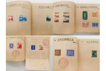 戦前〜戦後　小判切手・中国・満州・煙草・印紙・エンタイヤなど　切手帳(使用済み切手、切手帖、文化切手、記念郵便切手、外国、鉄道、日清戦争、日露大戦、大東亜戦争、明治天皇、大正天皇、電信、証券、国税調査、赤十字、国立公園、体育大会、年賀)(R-079431)