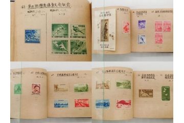 戦前〜戦後　小判切手・中国・満州・煙草・印紙・エンタイヤなど　切手帳(使用済み切手、切手帖、文化切手、記念郵便切手、外国、鉄道、日清戦争、日露大戦、大東亜戦争、明治天皇、大正天皇、電信、証券、国税調査、赤十字、国立公園、体育大会、年賀)(R-079431)