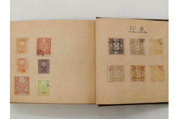 戦前〜戦後　小判切手・中国・満州・煙草・印紙・エンタイヤなど　切手帳(使用済み切手、切手帖、文化切手、記念郵便切手、外国、鉄道、日清戦争、日露大戦、大東亜戦争、明治天皇、大正天皇、電信、証券、国税調査、赤十字、国立公園、体育大会、年賀)(R-079431)