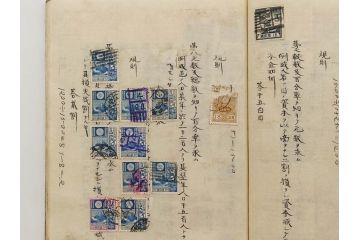 戦前　切手・エンタイヤ(使用済み切手、消印、満州国、日本郵便趣味協會、改正 日本記念切手目録、城、寺社仏閣、東郷平八郎、乃木希典)(R-079433)
