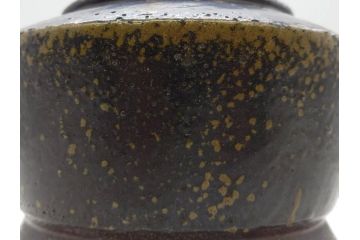 桃山時代　古備前　侘び寂びを感じる水指(水差、雲屯、水器、茶器、茶道具、茶陶、共箱付き)(R-079435)