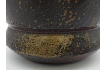 桃山時代　古備前　侘び寂びを感じる水指(水差、雲屯、水器、茶器、茶道具、茶陶、共箱付き)(R-079435)