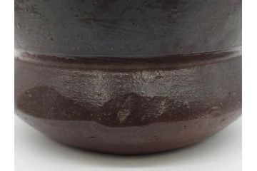 桃山時代　古備前　侘び寂びを感じる水指(水差、雲屯、水器、茶器、茶道具、茶陶、共箱付き)(R-079435)