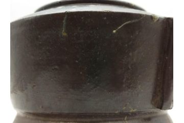 桃山時代　古備前　侘び寂びを感じる水指(水差、雲屯、水器、茶器、茶道具、茶陶、共箱付き)(R-079435)